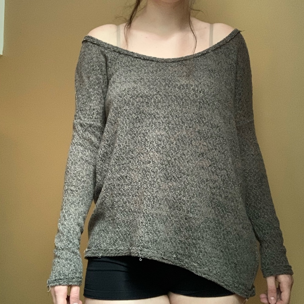 Green Raglan Top